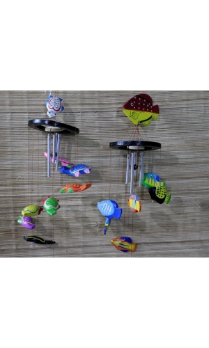 Bidebuvar Hayvan Figürlü Rüzgar Çanı Model 1