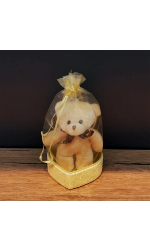 Bidebuvar Hediyelik Kese İçinde Ayıcık