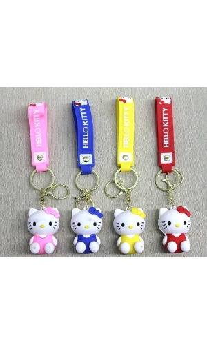 Bidebuvar Hello Kitty Silikon Anahtarlık
