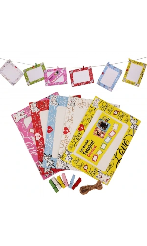 Bidebuvar İpli Mandallı Albüm