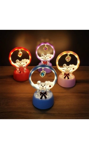 Bidebuvar Işıklı I Love You Ayıcık