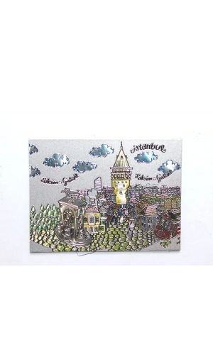 Bidebuvar İstanbul Temalı Magnet Model 9