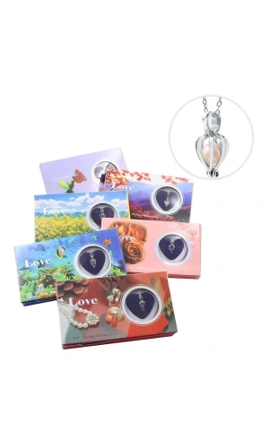 Bidebuvar İstridye İçinde İnci Kolye