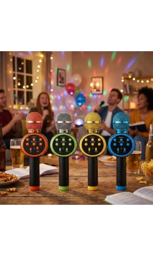 Bidebuvar Kablosuz Karaoke Mikrofonu