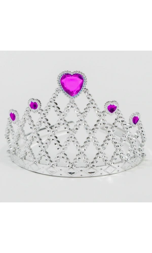 Bidebuvar Kalpli Prenses Tacı Fuşya