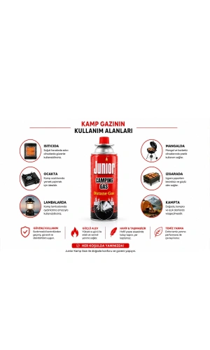 Bidebuvar Kamp Gazı - Gaz Kartuşu - 393 ml
