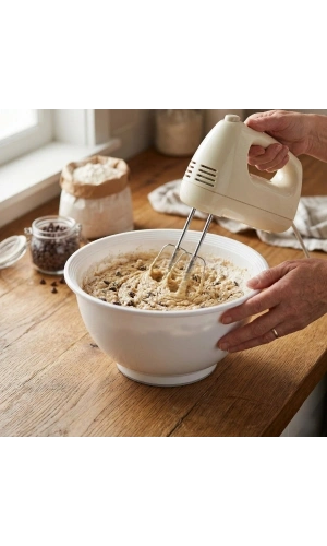 Bidebuvar Kapaklı Büyük Mikser Tası