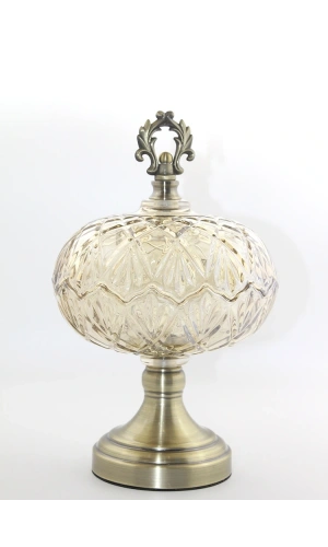 Bidebuvar Kapaklı Cam Şekerlik Model 3