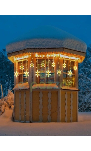 Bidebuvar Kar Tanesi 8 Fonksiyonlu 3m 12 Saçaklı