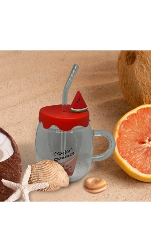 Bidebuvar Karpuz Tasarımlı Kupa Bardak