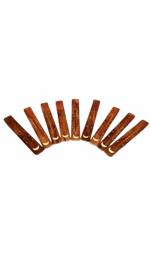 Bidebuvar Kayık Tütsülük - Ahşap - 24 cm