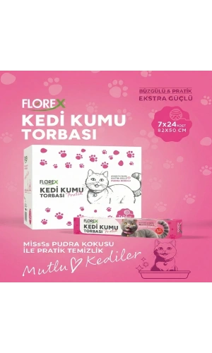 Bidebuvar Kedi Kumu Torbası Pudra Kokulu