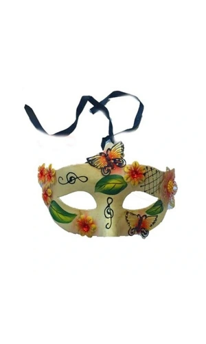 Bidebuvar Kırmızı Kelebek Parti Maskesi