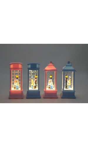 Bidebuvar Kış Masalı Işıklı Kar Küresi