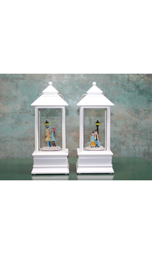 Bidebuvar Kış Masalı Tasarımı Işıklı Müzikli Kar Küresi