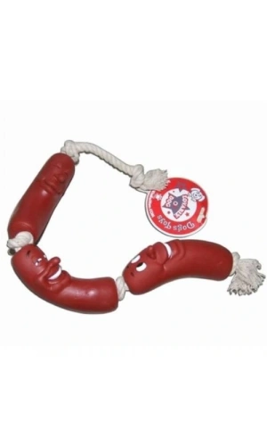 Bidebuvar Köpek Oyuncağı Sosis