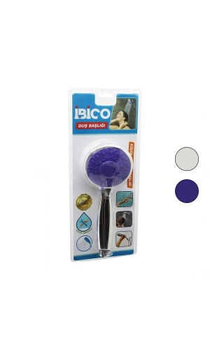 Bidebuvar Küçük Duş Başlığı - Kademeli - Bombeli - Krom Gövde - 8 cm Çap