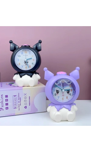 Bidebuvar Kuromi Masa Üstü Çalar Saat Model 2