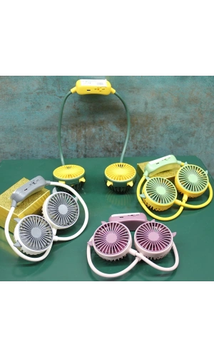 Bidebuvar Kuromi Şarjlı Boyun Fanı Vantilatör 2 Kademeli - Model 2