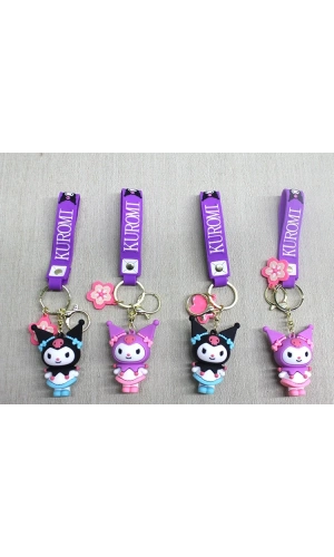 Bidebuvar Kuromi Silikon Anahtarlık