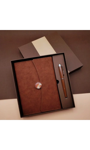 Bidebuvar Kutulu Defter Kalem Set