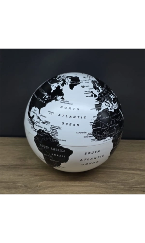 Bidebuvar LED Işıklı 360 Derece Dönen Dünya Küresi