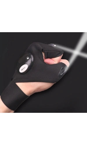 Bidebuvar Led Işıklı Çalışma Eldiveni Sağ Sol Çift