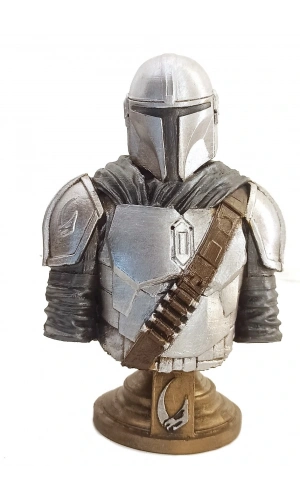 Bidebuvar Mandalorian Büst Model 2