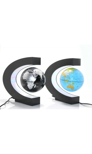 Bidebuvar Masa Üstü Manyetik Ledli Dünya Küre