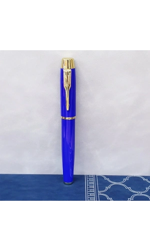Bidebuvar Mavi Metal Tükenmez Kalem