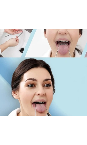 Bidebuvar Metal Dil Temizleme Aleti