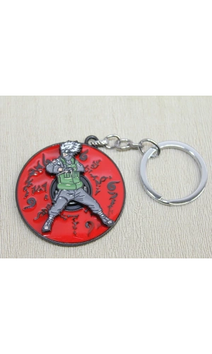 Bidebuvar Metal Dönen Anime Figür Anahtarlık