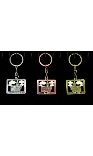 Bidebuvar Metal Galata Kulesi Anahtarlık Model 1