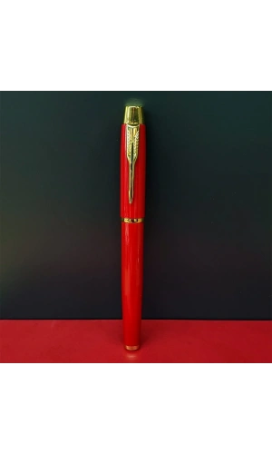 Bidebuvar Metal Kırmızı Roller Kalem