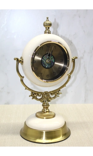 Bidebuvar Metal Masa Üstü Saat