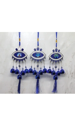 Bidebuvar Metal Nazar Boncuğu Çan Model 4