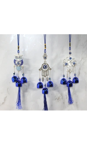 Bidebuvar Metal Nazar Boncuğu Çan Model 6