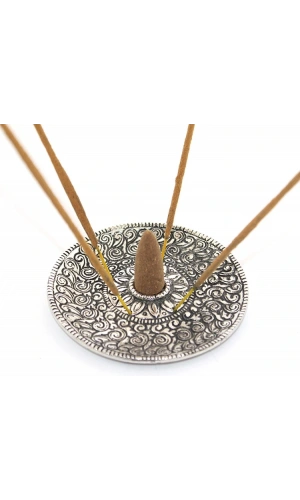 Bidebuvar Metal Yuvarlak Tütsülük Model 3