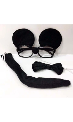 Bidebuvar Mickey Mouse Kostüm Seti