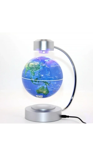 Bidebuvar Mıknatıslı Ortada Dönen Dünya Küre Model 2