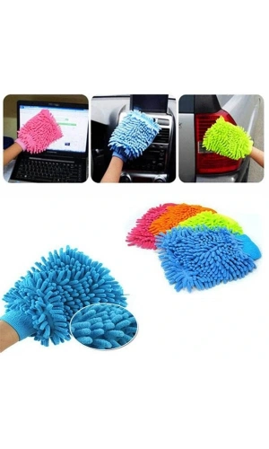 Bidebuvar Mikrofiber Araç Yıkama Eldiveni