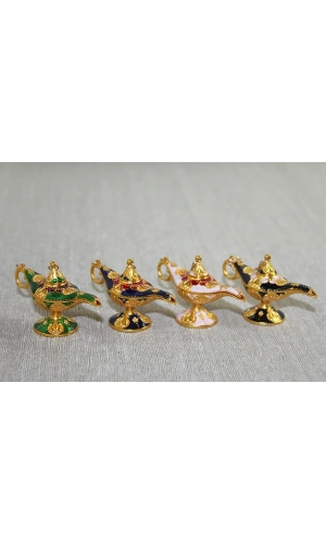 Bidebuvar Mineli Metal Alaaddin Lambası Model 7