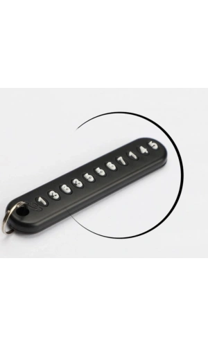 Bidebuvar Mini Anahtarlık Çok Amaçlı Numaratör