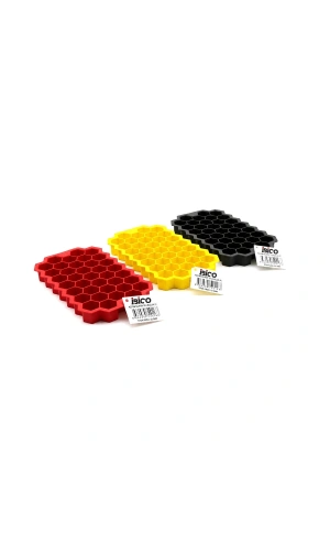 Bidebuvar Mini Petek Buz Kalıbı - 38 Bölmeli - Silikon - Renkli