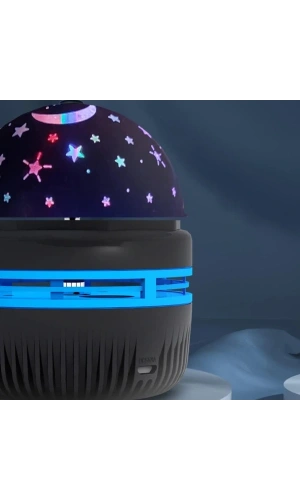 Bidebuvar Mini Yıldızlı Projektör Gece Lambası