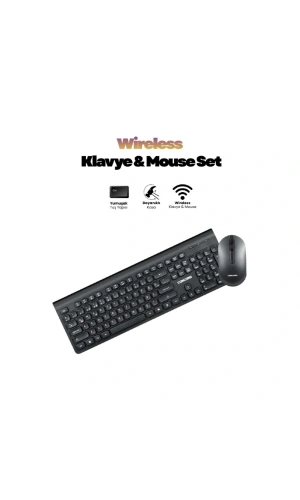 Bidebuvar Multimedya Q Klavye Ve Mouse Seti