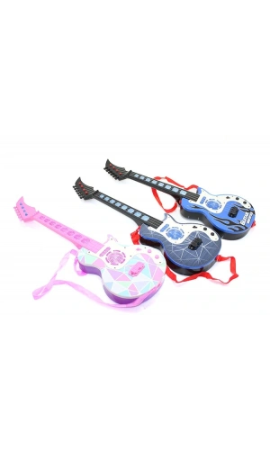 Bidebuvar Müzikli Ledli Gitar