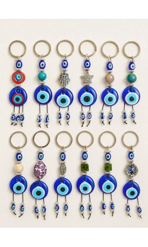 Bidebuvar Nazar Boncuğu Anahtarlık