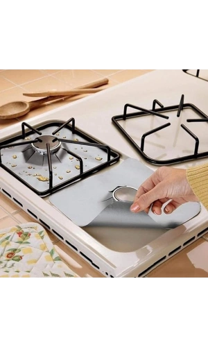 Bidebuvar Ocak Koruyucu Alüminyum Ped Seti 5 Adet