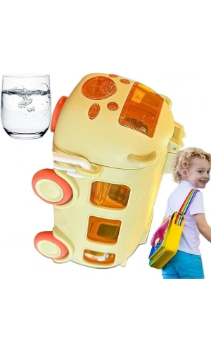 Bidebuvar Otobüs Şeklinde Su Matarası